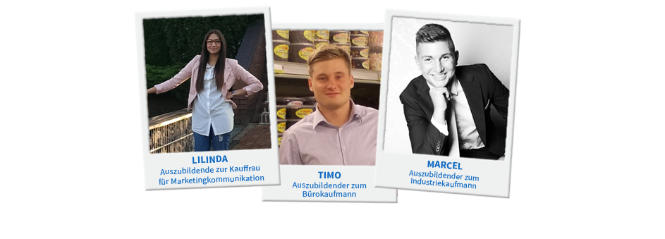 Ausbildungsplätze 2014 zur Kauffrau für Marketingkommunikation, zum Industriekaufmann und viele mehr Auszubildende stellen sich vor: Kauffrau für Marketingkommunikation, Industriekaufmann und Bürokaufmann