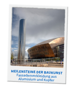 Ausbildungsplatz im Bereich Metallhalbzeuge sichern! Metallhalbzeug-Handel: Fassadenverkleidung aus Aluminium und Kupfer